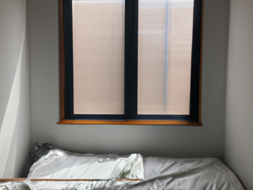 Can I put my bed in front of a window?