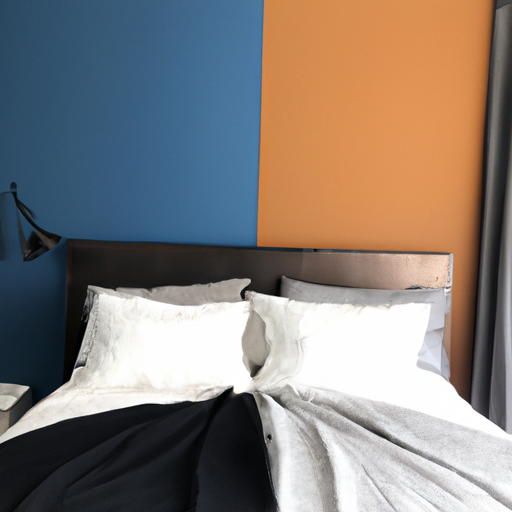 What 2 Colours go well together in a bedroom?