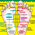 What is the big toe connected to in reflexology?