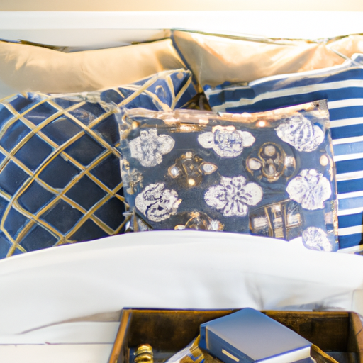 How do you make your bed look preppy?