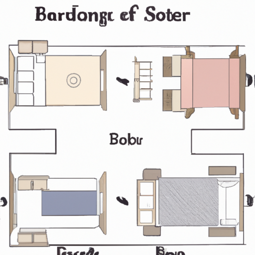 Where should the bed go in a bedroom?